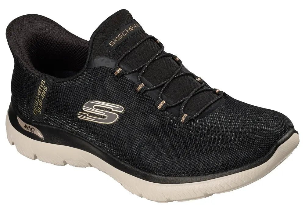 Skechers Slip-ins- Arch Fit Summits W Women Shoes Performance in black - product view