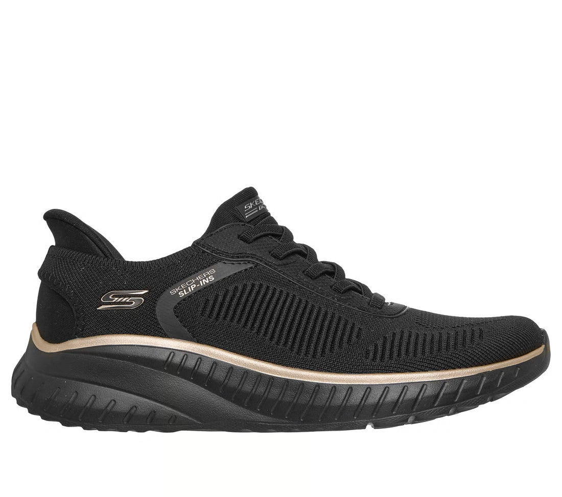 Skechers Slip-ins- BOBS Sport Squad Chaos W Women Shoes Performance in black - product view