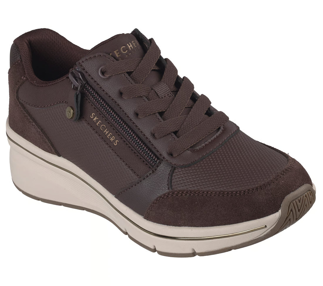 Skechers Billion-Flex W Women Shoes  Sneakers in brown - product view 
