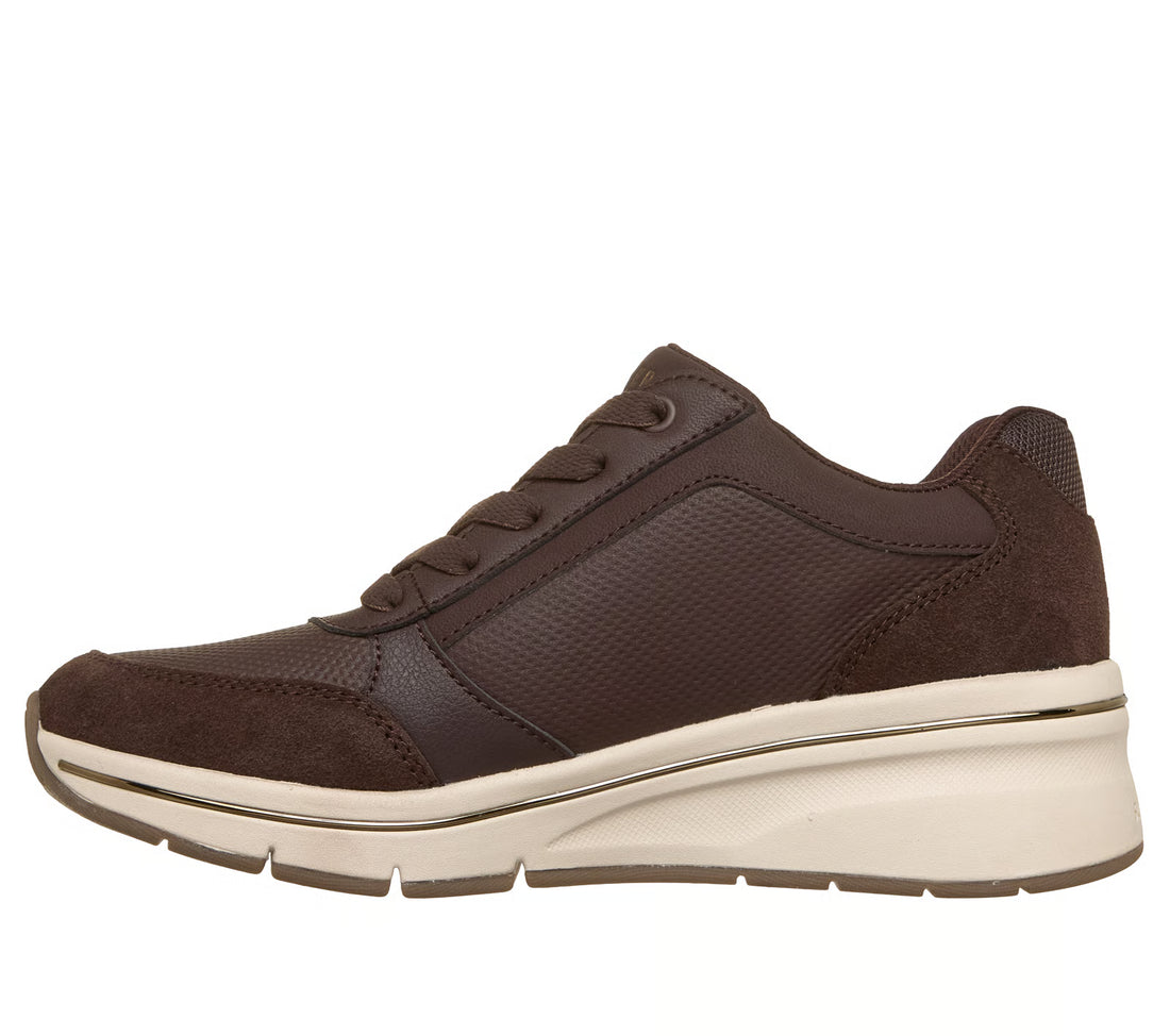 Skechers Billion-Flex W Women Shoes  Sneakers in brown - product view 