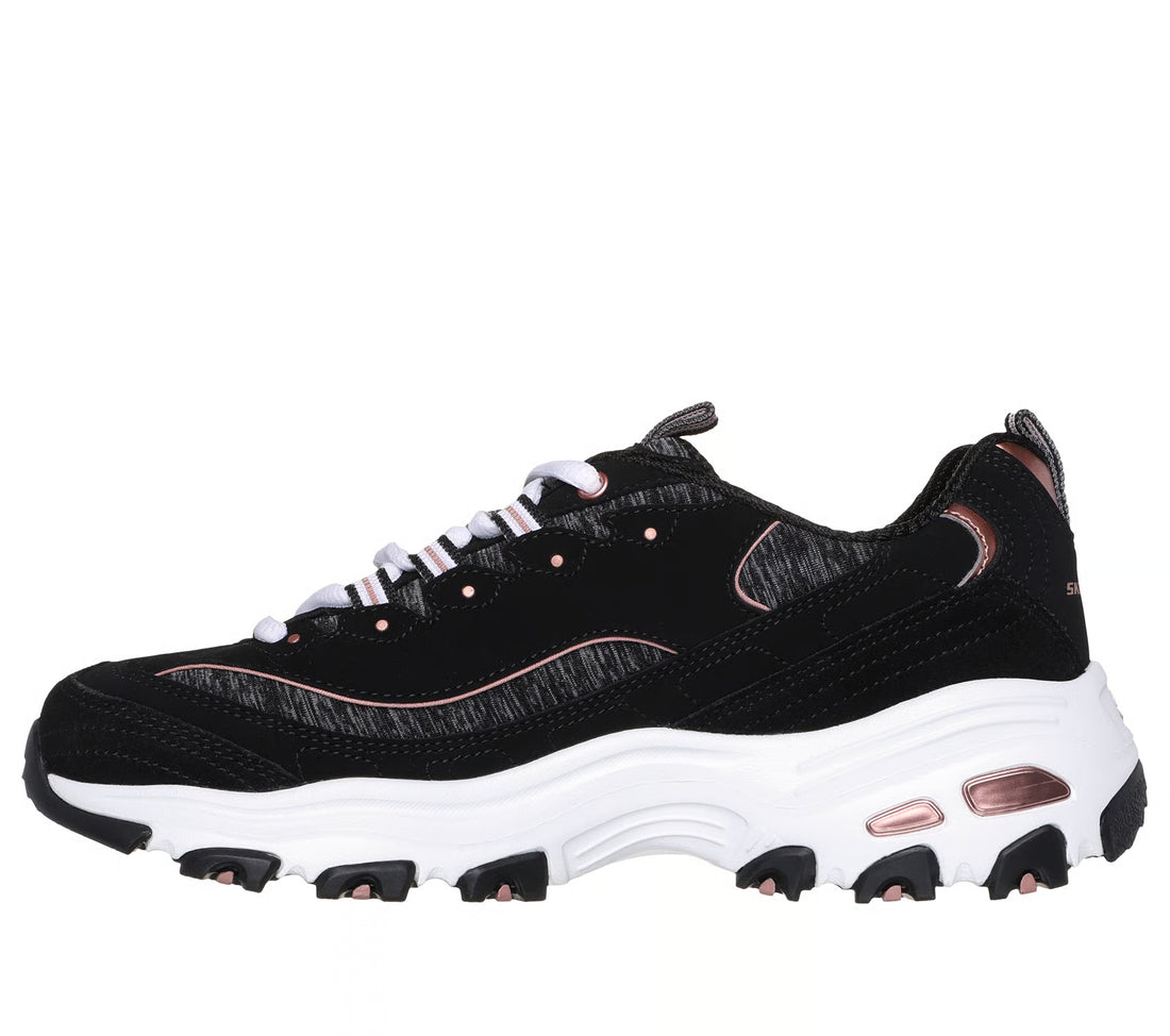 Skechers D'Lites-Me Time W Women Shoes Sneakers black - product view