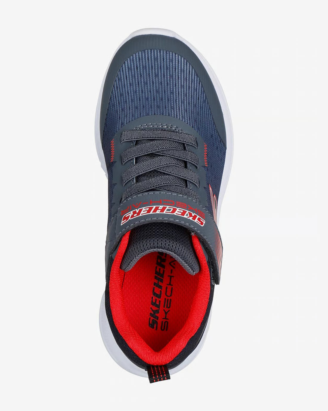 Skechers Kids Microspec Max Advance -Sqad-Pacer Shoes Performance in Grey - product view