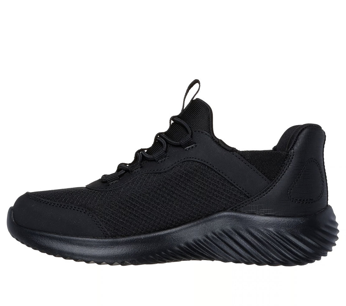 SKECHERS Skechers Slip-Ins Bounder - Brisk-Burst kids performance in black  – product view