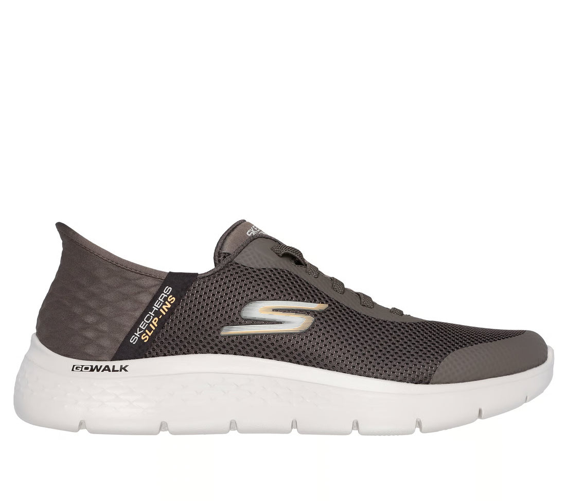 Skechers Slip-ins: GO WALK Flex - Hands Up M Men Shoes Performance in brown - product view