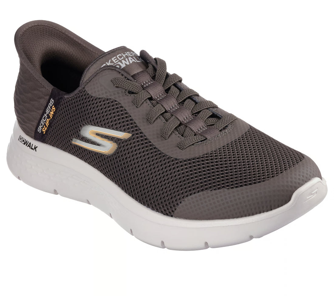 Skechers Slip-ins: GO WALK Flex - Hands Up M Men Shoes Performance in brown - product view
