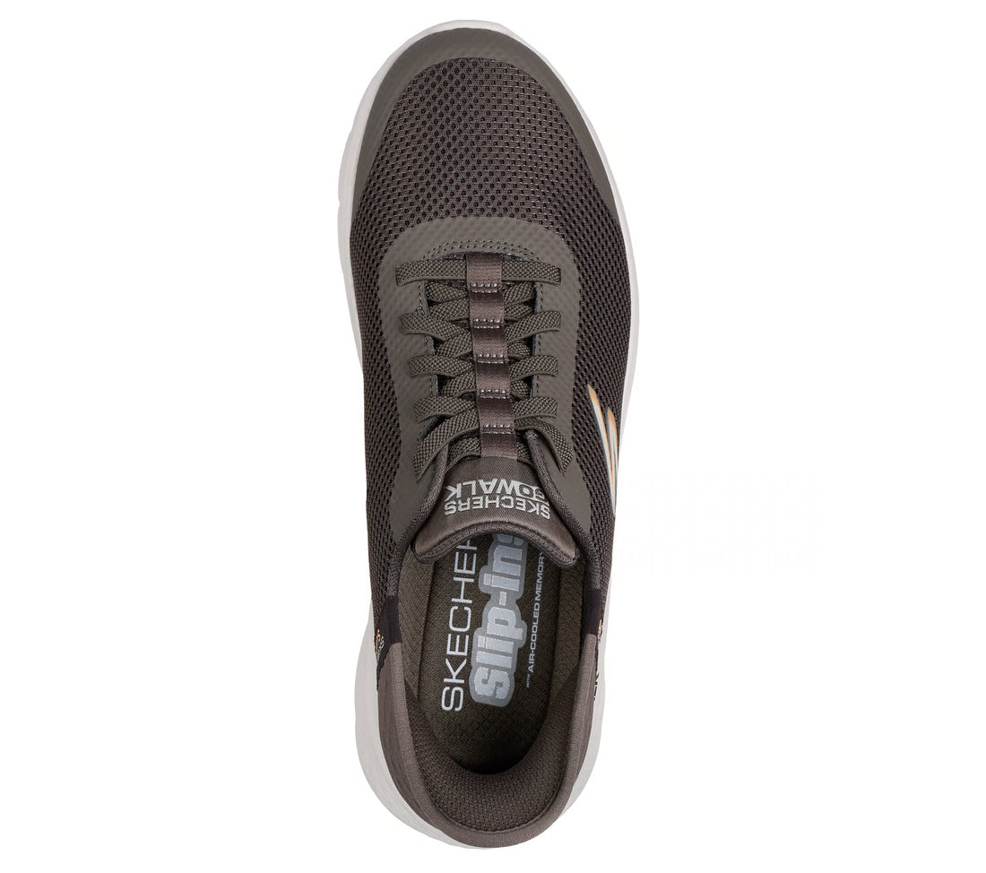 Skechers Slip-ins: GO WALK Flex - Hands Up M Men Shoes Performance in brown - product view