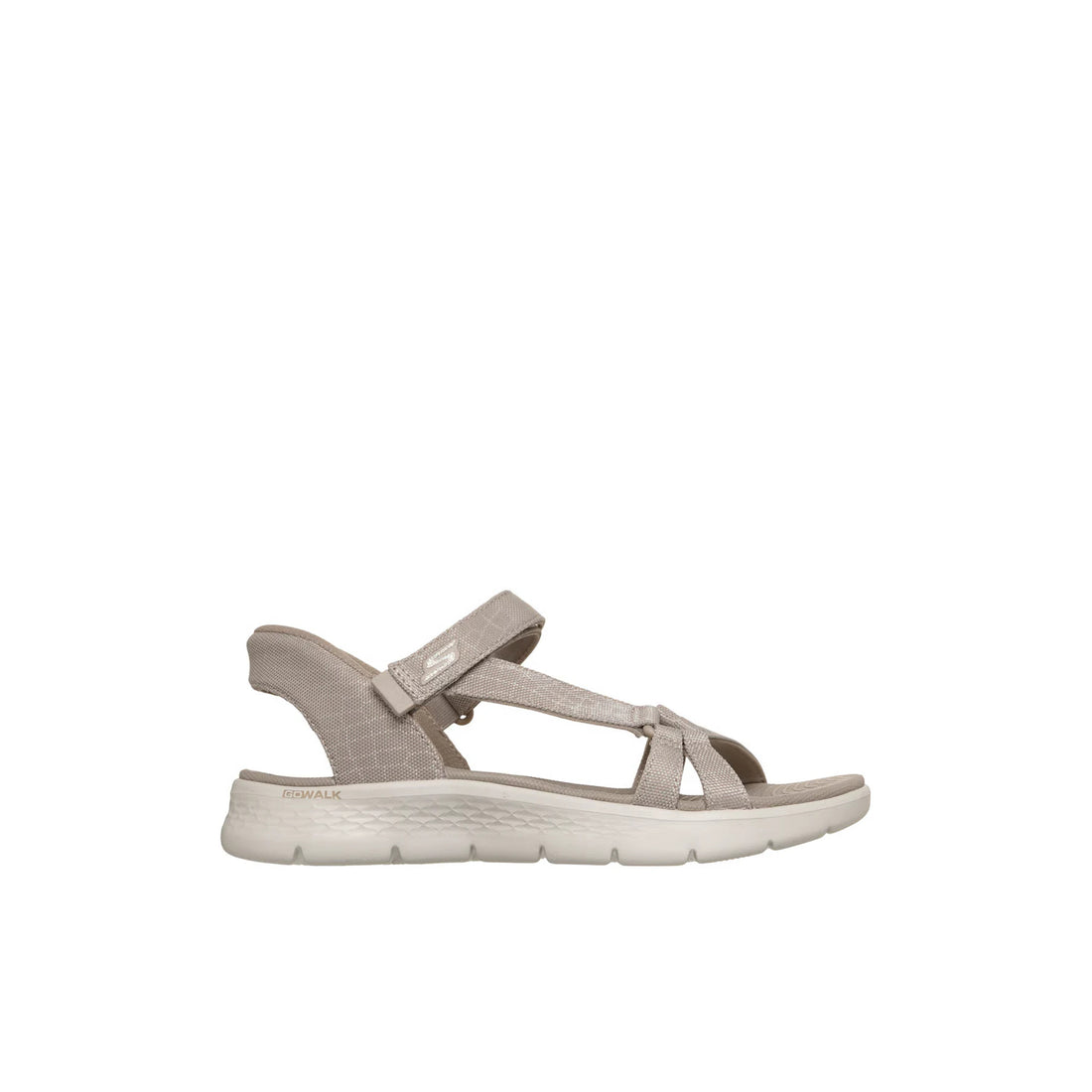 SKECHERS Slip Ins Go Walk Flex Sandal W women sports in Taupe-Textile – product view