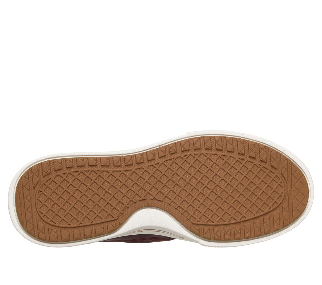 Skechers Slip-ins- Arch Fit Arcade - Cozy Fit Cuddle Steps W Women Shoes Sneakers in wine - product view
