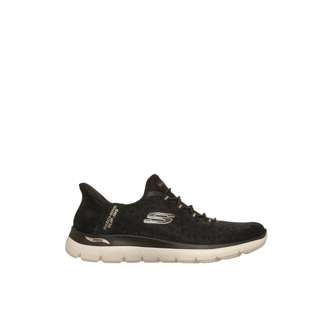 Skechers Slip-ins- Arch Fit Summits W Women Shoes Performance in black - product view