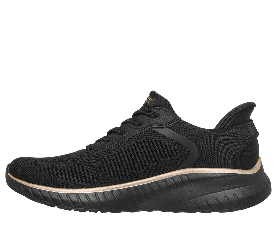 Skechers Slip-ins- BOBS Sport Squad Chaos W Women Shoes Performance in black - product view