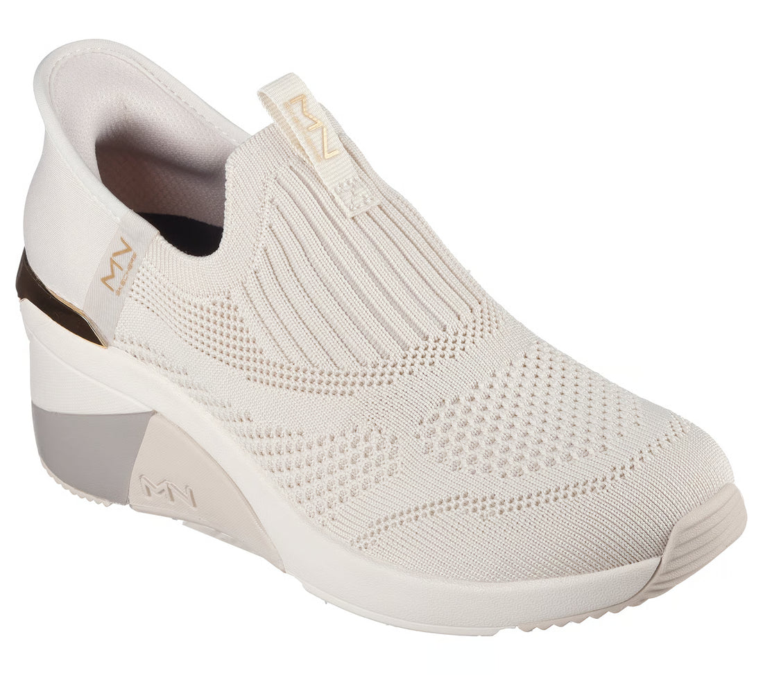 Skechers Slip-ins Mark Nason- A Wedge - Crecent W Women Shoes Casual in taupe - product view