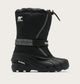 Sorel Big Kids Flurry Boot Kids Winter in black - product view