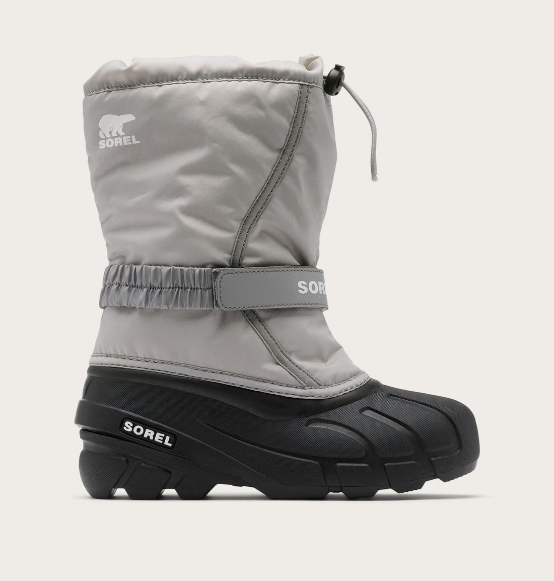 Sorel Big Kids Flurry Boot Kids Winter in grey - product view