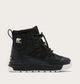 Sorel Big Kids Whitney III Mid WP Kids Boots Winter in black - product view