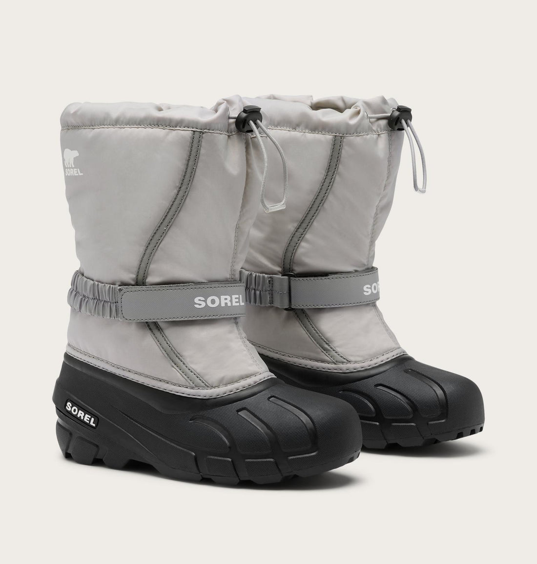 Sorel Big Kids Flurry Boot Kids Winter in grey - product view