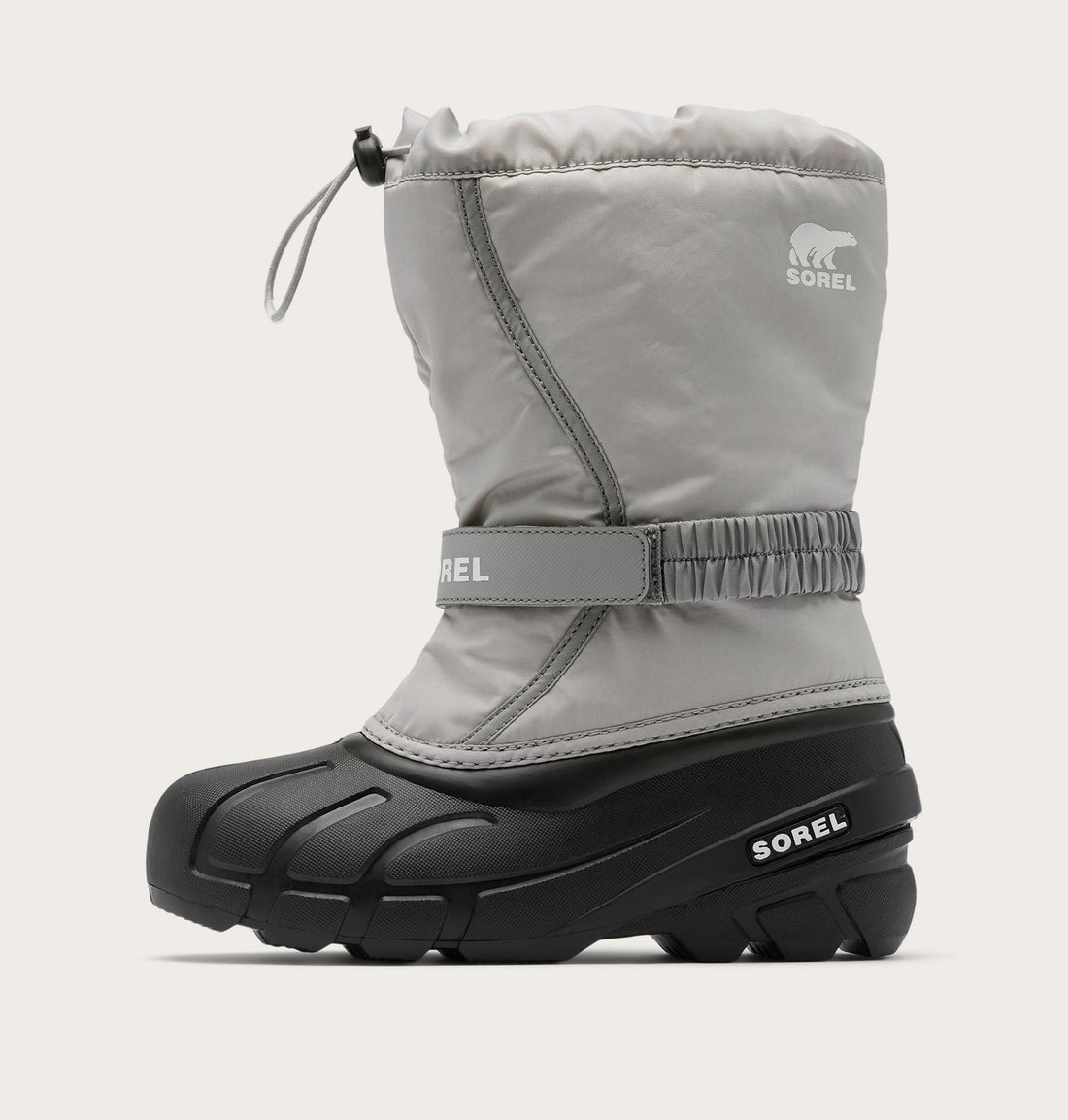 Sorel Big Kids Flurry Boot Kids Winter in grey - product view
