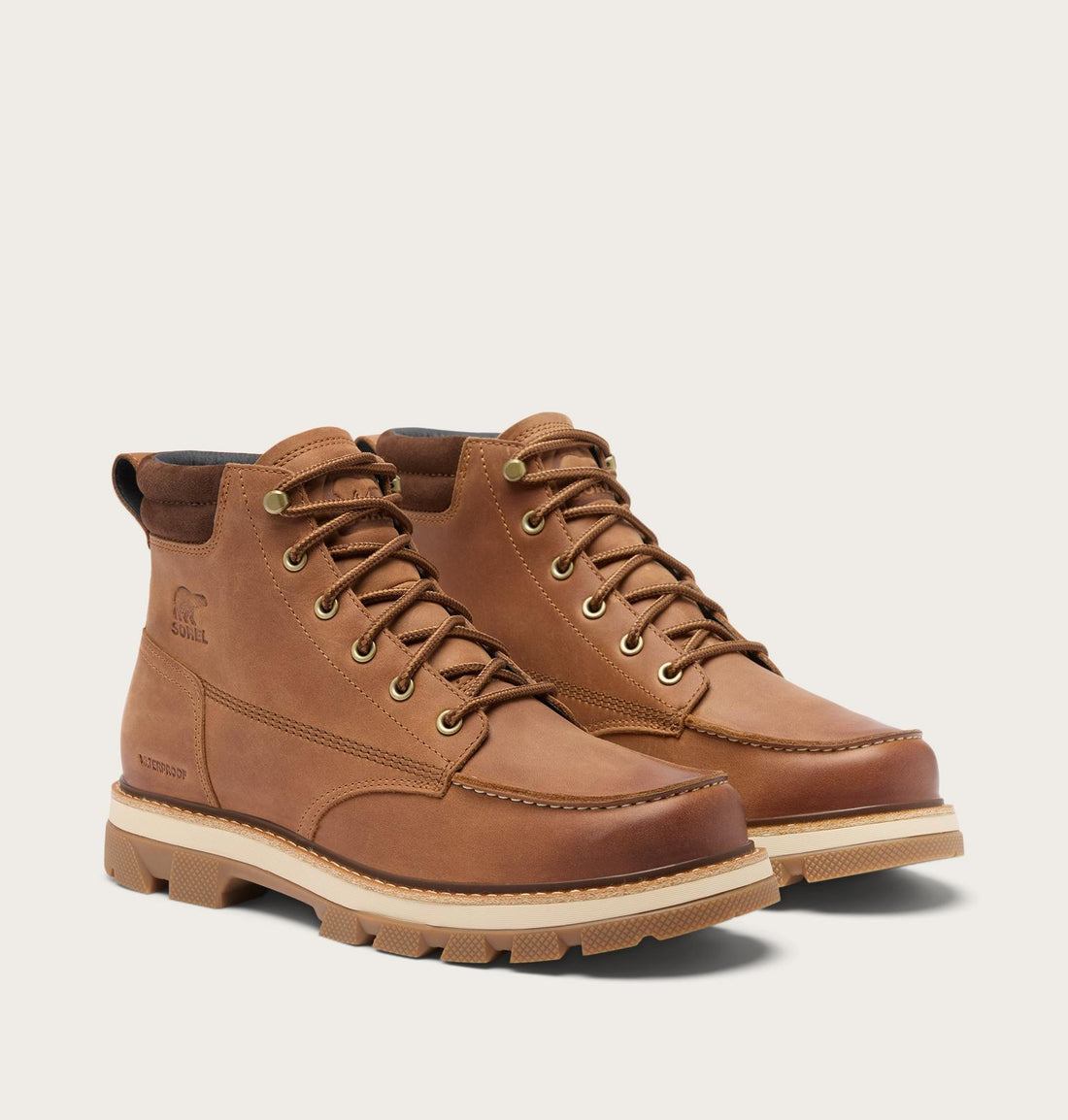 Sorel Lark-47 Moc Toe WP M Men Boots Winter in brown - product view