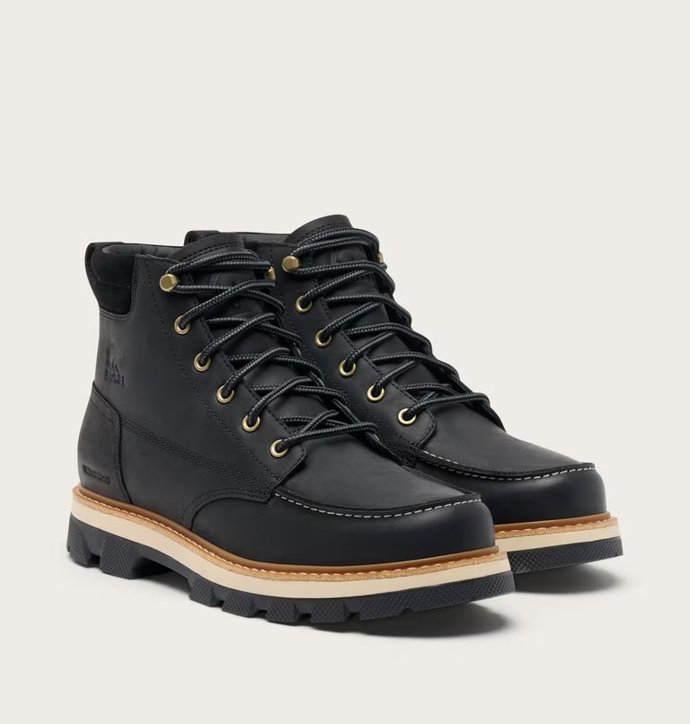 Sorel Lark-47 Moc Toe WP M Men Boots Winter in black - product view