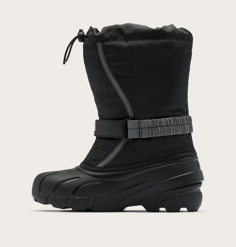 Sorel Little Kids Flurry Boot Kids Winter in black - product view