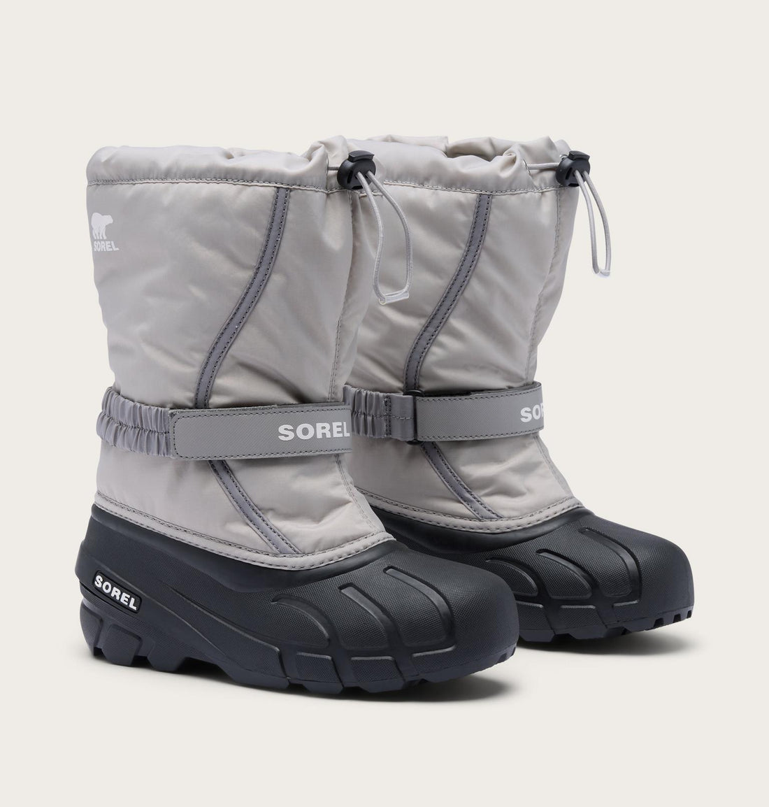 Sorel Little Kids Flurry Boot Kids Winter in grey - product view