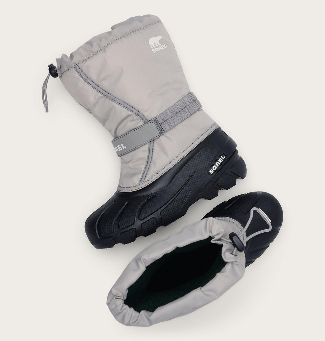 Sorel Little Kids Flurry Boot Kids Winter in grey - product view