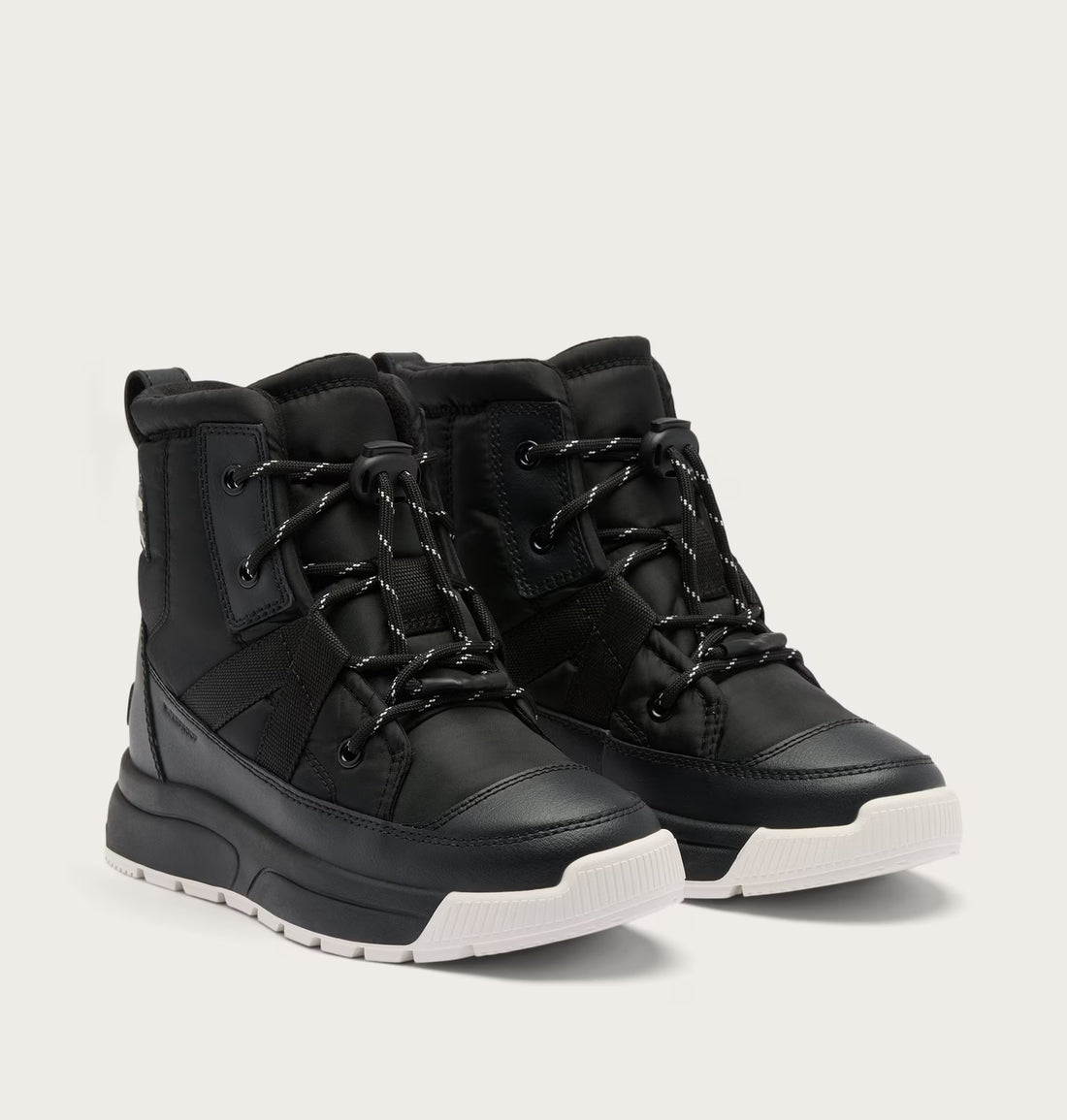 Sorel Little Kids Whitney III Mid WP Kids Boots Winter in black - product view