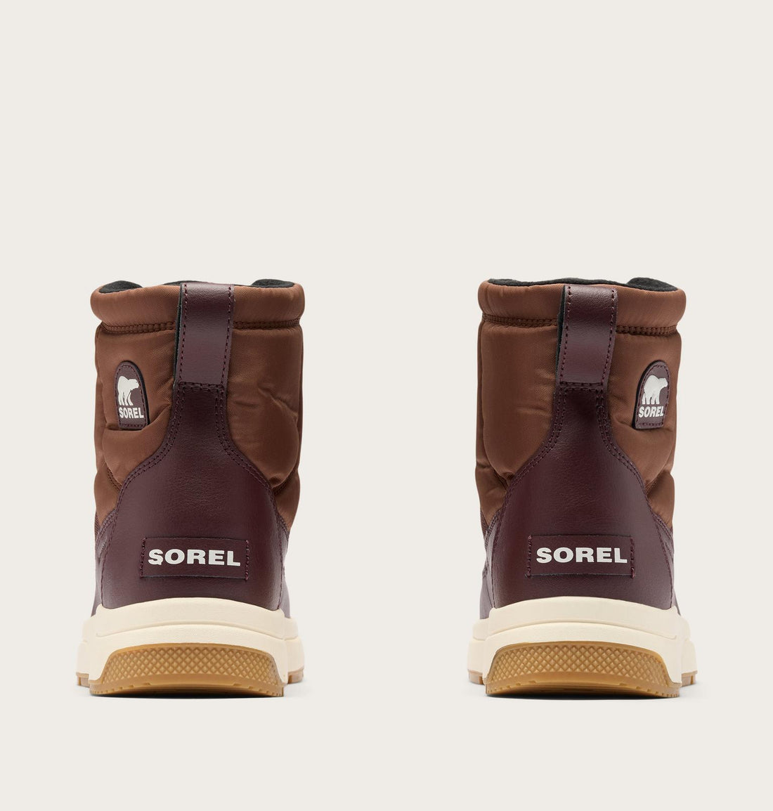 Sorel Little Kids Whitney III Mid WP Kids Boots Winter in red - product view