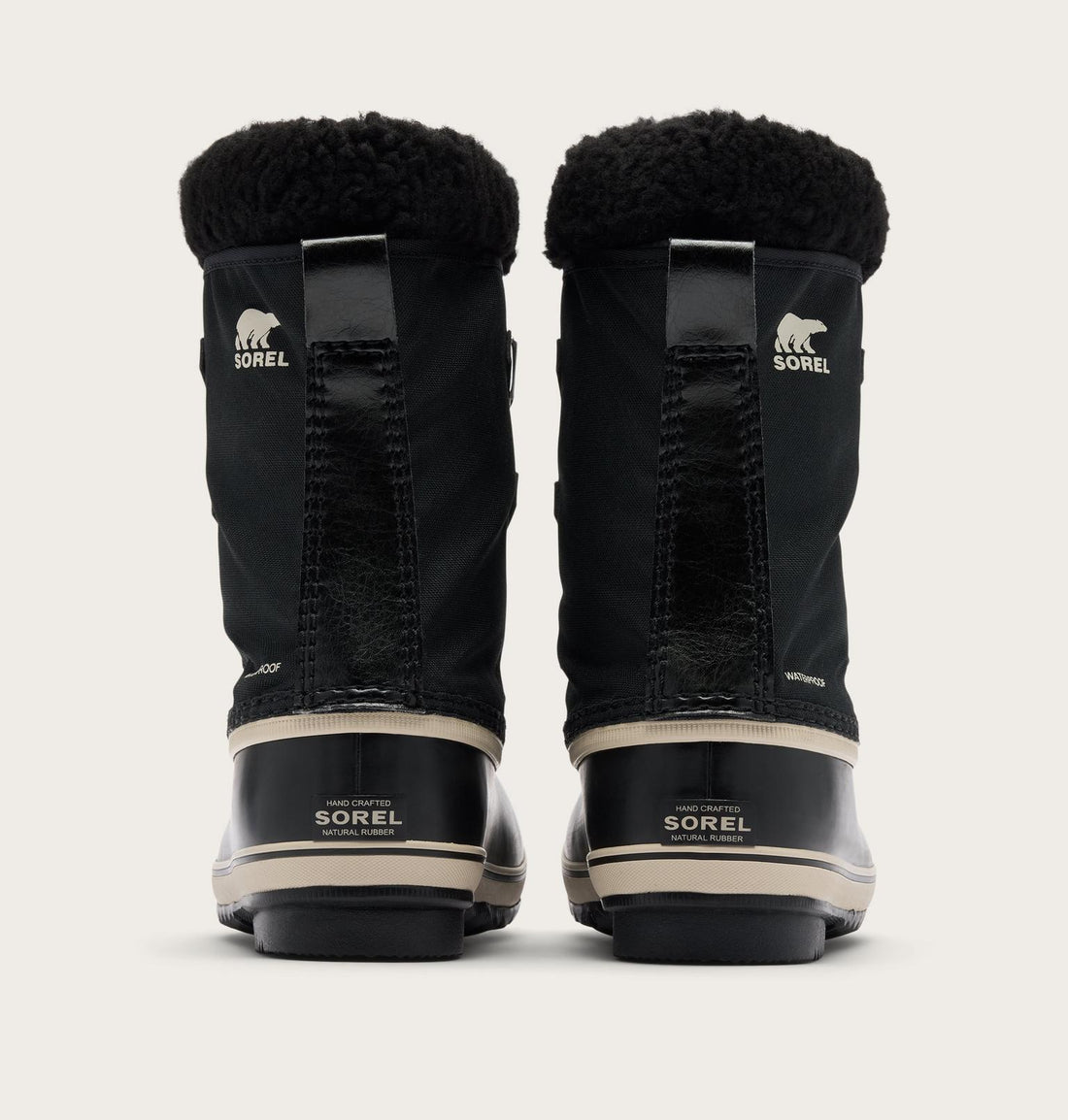 Sorel Little Kids Yoot Pac Nylon WP Kids Boots Winter in black - product view