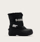 Sorel Toddler Snow Commander Kids Boots Winter in black - product view
