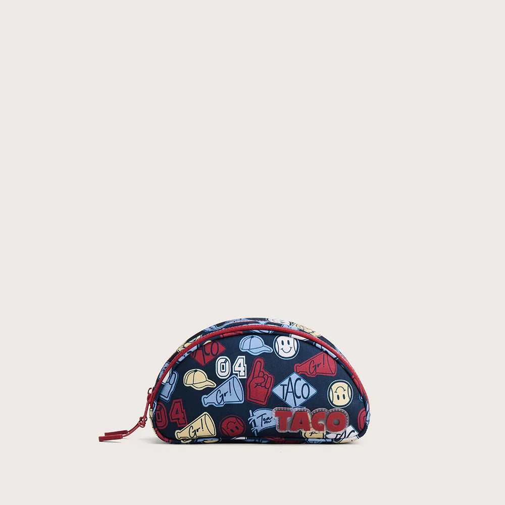Taco Thomas Pencil Case Acc bags School and Work in blue - product view