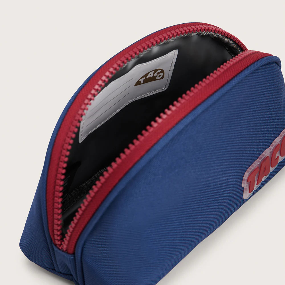 Taco Kiana Oxford Snack Bag Acc School and Work in blue - product view