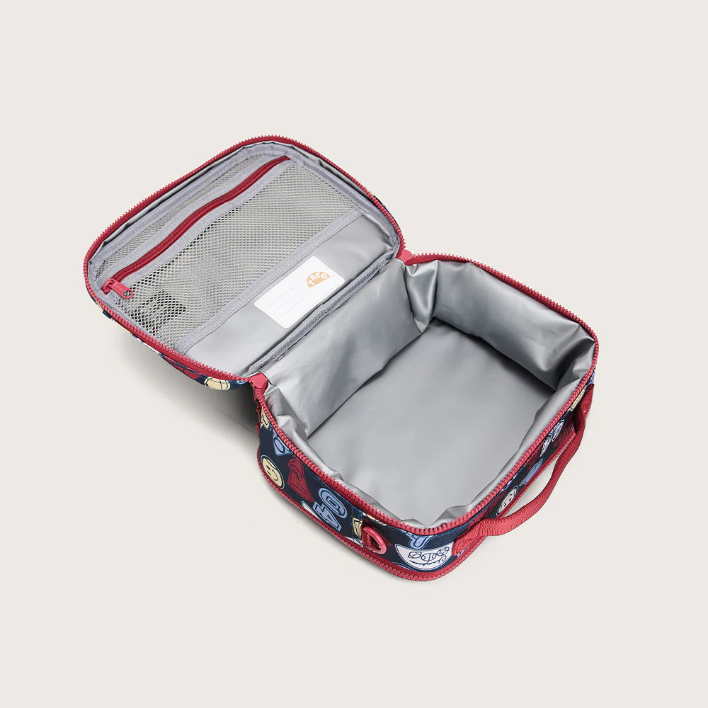 Taco Liam Varsity Lunch Box Acc Bags School and Work in blue - product view 