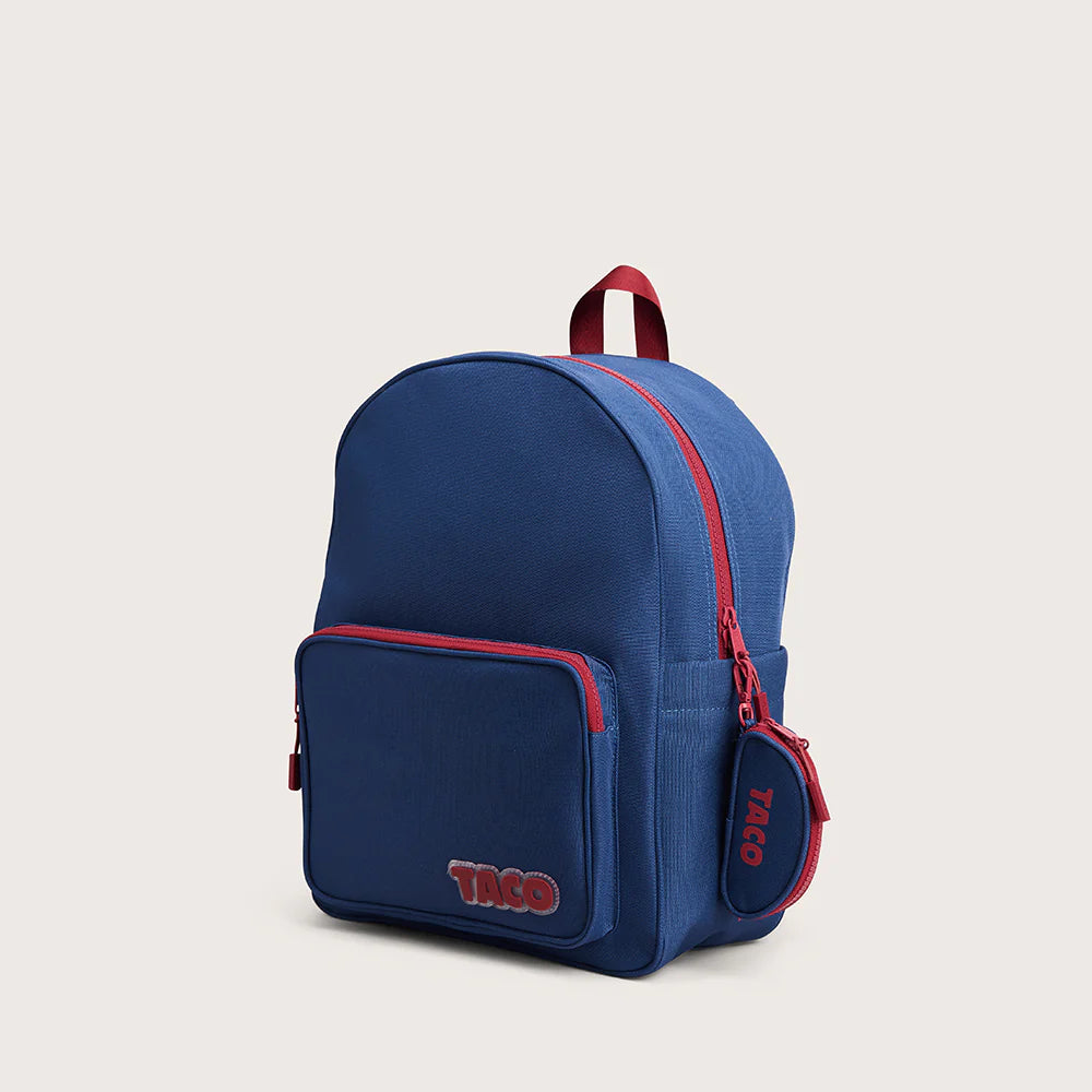 Taco Sydney Backpack Acc Bags School and Work in blue - product view