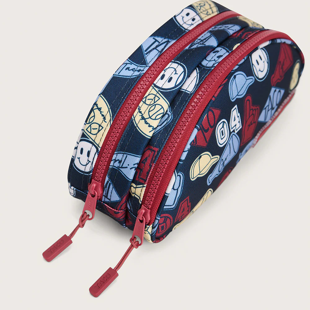 Taco Thomas Pencil Case Acc bags School and Work in blue - product view