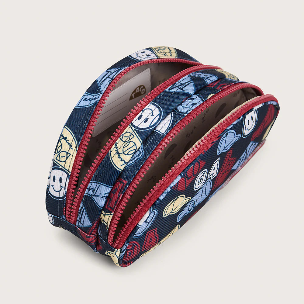 Taco Thomas Pencil Case Acc bags School and Work in blue - product view