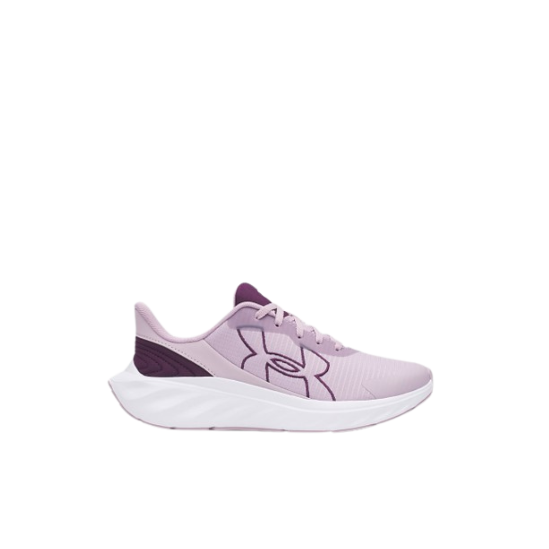 Under Armour UAWA scendBL Performance Shoe in purple-product view