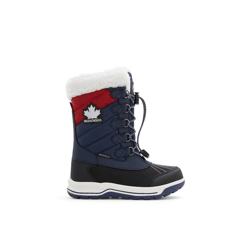 WEEKENDERS Avalanche Waterproof Kids Winter Boots Blue - product view