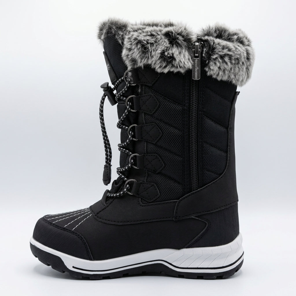 WEEKENDERS Avalanche Waterproof Kids Winter Boots black - product view