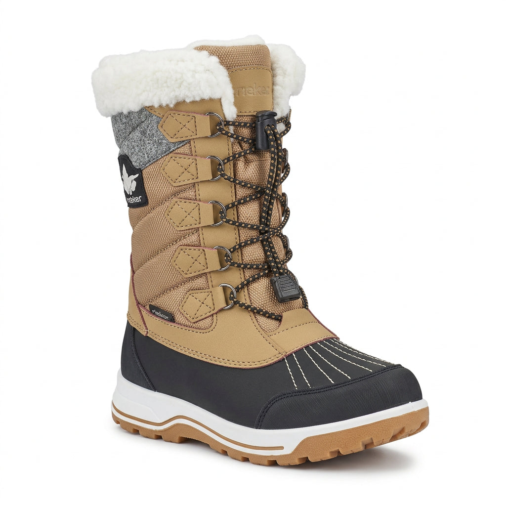 WEEKENDERS Avalanche Waterproof Kids Winter Boots brown - product view