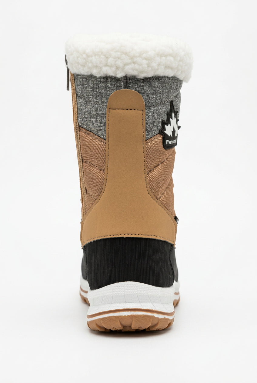 WEEKENDERS Avalanche Waterproof Kids Winter Boots brown - product view