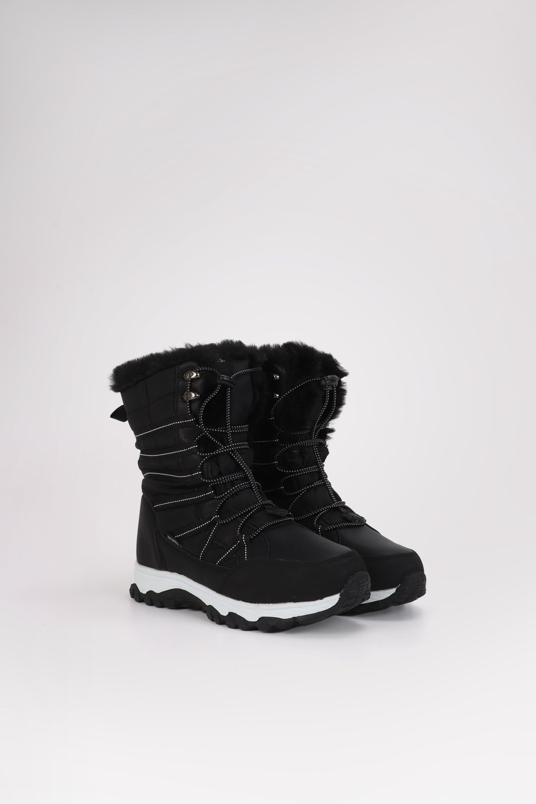 WEEKENDERS Neige Waterproof Kids Winter Boots black - product view