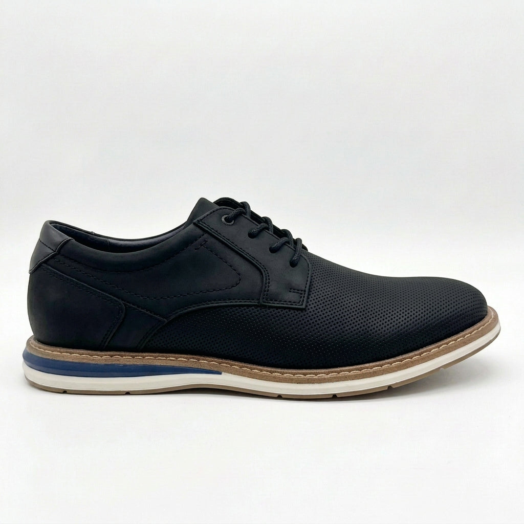 WEEKENDERS Urmia Men Casual Lace-Up Shoes Black - product view