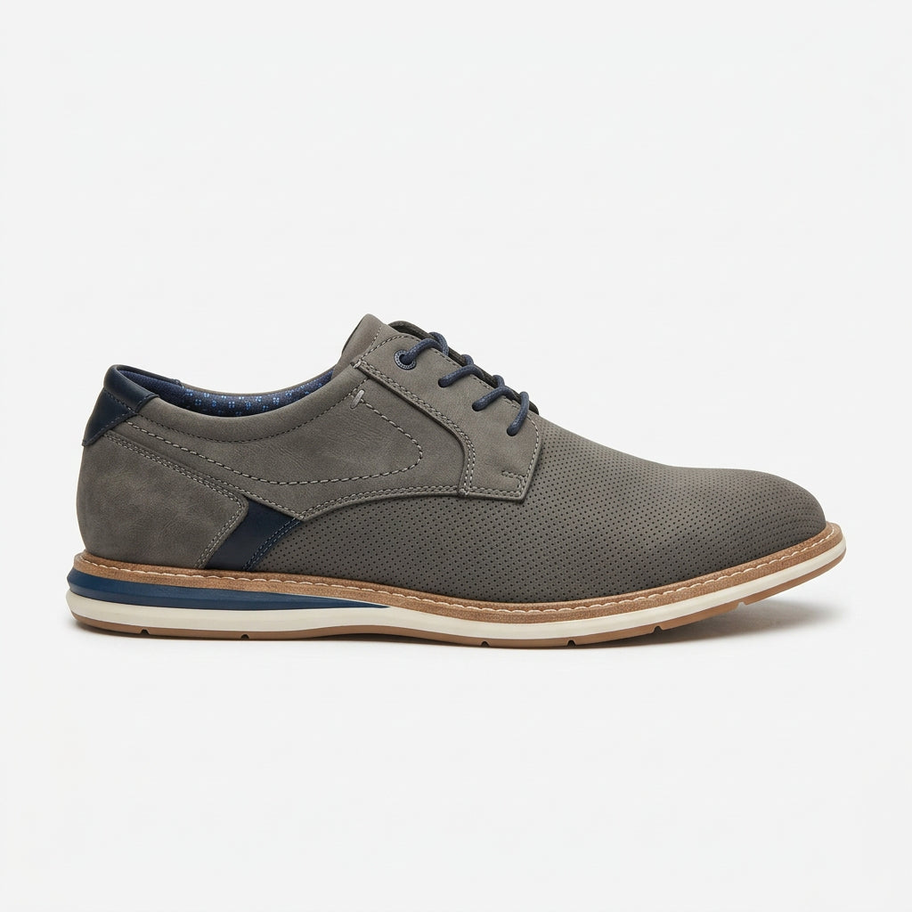 WEEKENDERS Urmia Men Casual Lace-Up Shoes grey - product view