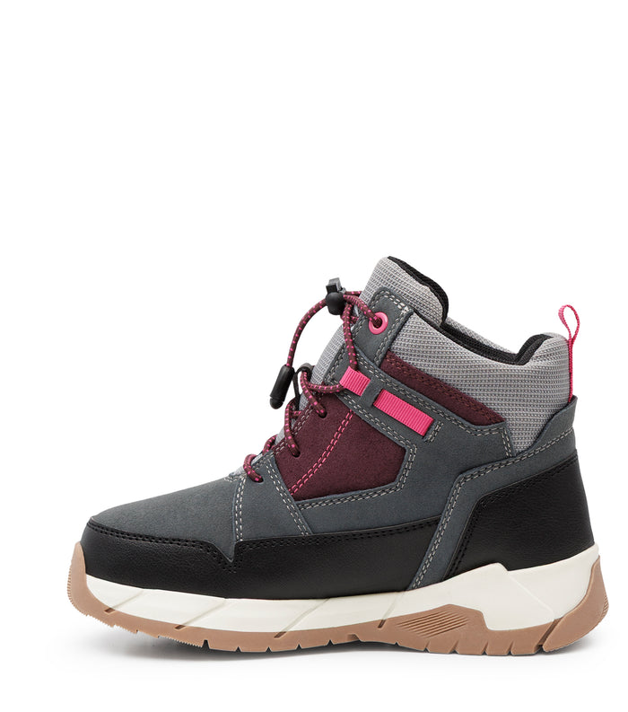 ACTON TrailBlazers K Kids mid-season Winter Boots Black - product view