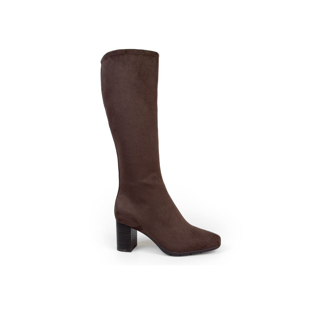 AEROSOLES The Micah Stretch Boot W Femmes Bottes Hautes Habillées brown suede - product view