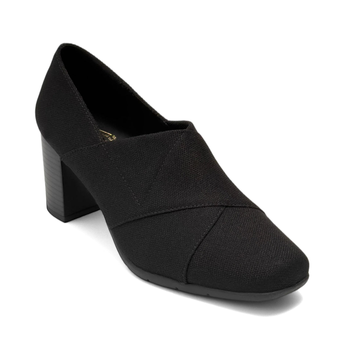 AEROSOLES The Manu Block Heel W Women Dress Shoes Black - product view