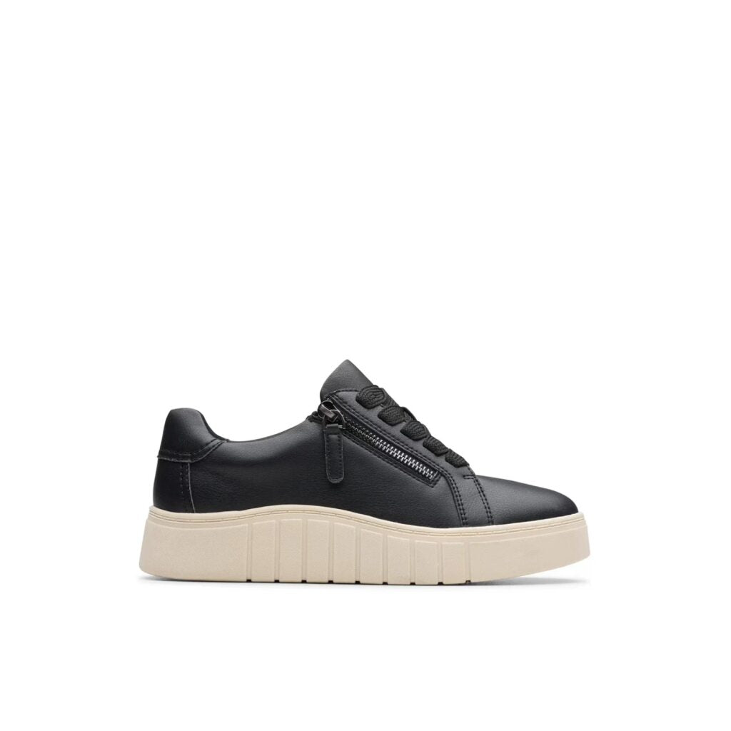 CLARKS Mykah-Joy women casual remium Black leather upper – product view