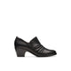 CLARKS Emily2-Cove women casual in Black-Leather – product view