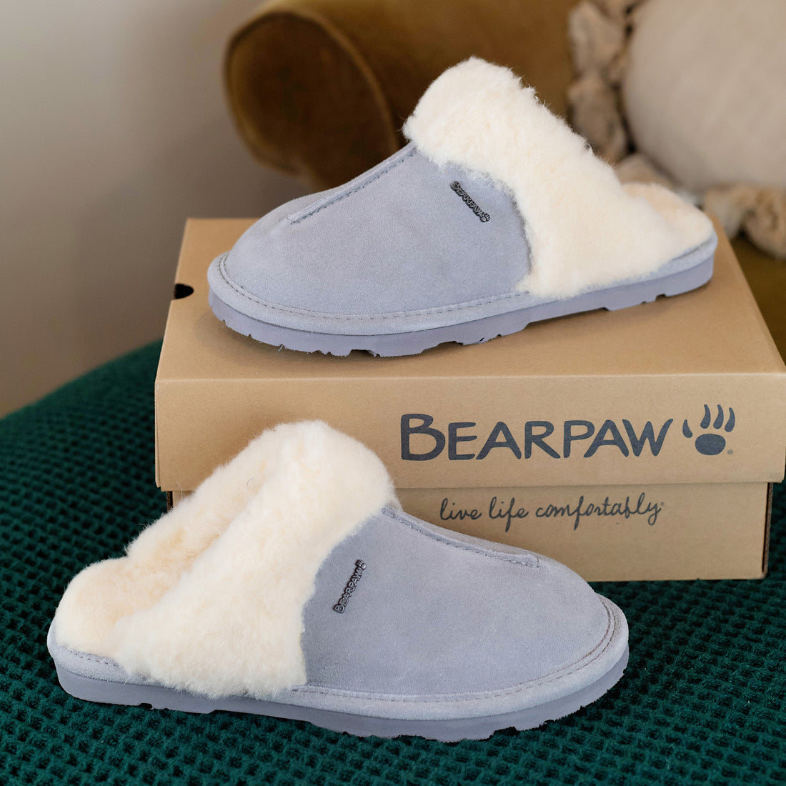 BEARPAW Loketta W Women Slippers grey - product view