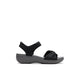 Clarks BreezeRae Sara Women Sandals Casuals in Black  - product view